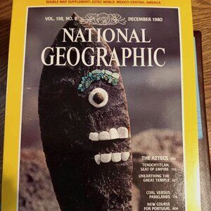 National Geographic 1980 Book Set